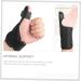 Yardwe Thumb Protector & Stabilizer Sleeve for Carpal Tunnel - Aluminum Shield Support for Hand & Thumb (24x9.5x1cm) - Black - Buy Online on GoSupps.com