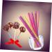 PRETYZOOM 200pcs Cake Sticks Cotton Paper Sticks Sucker Sticks Cake Supplies Cookie Sticks Cake Accessories Candy Wrappers Accessories Lollipops 15c Solid Chocolate Stick - Buy Online on GoSupps.com