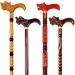 WoodeCane Solid Walking Stick WoodeCane Walking Stick Solid Wood Engraving Faucet Handle Walking Stick Old MaCrutches Walker for Elderly Se Run forward - Buy Online on GoSupps.com