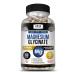 Magnesium Glycinate184mg per Caps Chelated for Maximum Absorption Non-GMO NO Gluten Dairy & Soy Supports Muscle Joint and Heart Health - 60 Veggie Caps