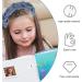 Elastic Hair Hoop Elegant Headband Ruched Fabric Hair Band for Women and Girls Birthday Party Daily Wear - Buy Online on GoSupps.com