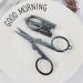 Buy Foldable Stainless Steel Eyebrow Scissors & Nose Hair Trimmer - Perfect Beauty Tool for Beard Mustache & Eyelash Care | International Shipping - Buy Online on GoSupps.com