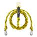 Obcursco 16ft Boat Tow Harness for Towing 4 Rider Towable Tube, Water Ski, Wakeboard Yellow and Black