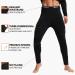 Black X-Large Thermal Underwear Set | Winter Hunting Gear Long Johns Base Layer Bottom Top | Midweight Sport Apparel - Buy Online on GoSupps.com