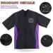 Noverlife Pet Grooming Workwear with Full Zipper M Size Anti-Static Pet Beautician Work Clothes Lightweight Hair Repellent Shirt Style Pet Groomer Smock for Dog Cat Grooming Shop M(Pack of 1) Black & Purple Patchwork (with Embroidery Pattern) - Buy Online on GoSupps.com