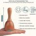 Wooden Handheld Massage Cup | Anti-Cellulite Lymphatic Drainage Tool for Muscle Tension Relief - Maderotherapy and Wood Therapy Trigger Point Release - Buy Online on GoSupps.com