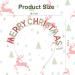 Makenlug Christmas Headband Christmas Gifts for Girls Women Merry Christmas Headband Crystal Hair Christmas Party Supplies - Buy Online on GoSupps.com