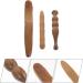 Exceart 3-Stick Acupressure Massage Tool - Wooden Eye & Meridian Massage Pen | International Shipping - Buy Online on GoSupps.com