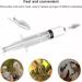 Hand Baby Bird Feeding Syringes Feeding Tube Parrot Liquid Food Feeding Needle for Baby Birds with Feeding Spoon for Pet Sick Bird Parrot Feed Milk and Medicine White - Buy Online on GoSupps.com