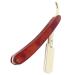 Professional Stainless Steel Manual Bartklingen Holder for Men | Hairdressing Bar Cutter Rack with Beech Handle - Buy Online on GoSupps.com