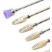Fast Remove Nail Drill Bits Set Conical Head Bits Nail Polishing Bits with Tungsten Steel Dead Skin Remover Cleaning Brush Head for Nail Polishing - Buy Online on GoSupps.com