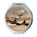 YENDOSTEEN aircrafthd Mirror makeup mirror a fighter's heart pocket mirror portable mirror