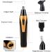 4-in-1 USB Rechargeable Nose Hair Trimmer | Waterproof Cordless Ear & Nose Trimmer for Men & Women - Easy Cleansing Tool - Buy Online on GoSupps.com