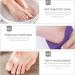 4-Piece Pumice Foot Care Set | Double-Sided Peeling Stone & Two-Tone Cleaner | At-Home & Salon Use - Buy Online on GoSupps.com