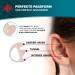 Buy LIFE IS SIMPLE Ear Inserts - Comfortable Silicone Sound Tube | 3 Sizes Set of 6 - International Shipping Available - Buy Online on GoSupps.com