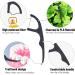 Y-Kelin Vegan Dental Floss Picks - Eco-Friendly Black Bamboo Charcoal Toothpicks (100 Pcs Pack of 2) for Fresh Minty Oral Care - Buy Online on GoSupps.com