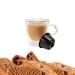 KICKKICK 32 Soluble Speculoos Coffee Capsules – Cappuccino Biscuit and Cinnamon – Compatible with Nescafé Dolce Gusto – Coffee