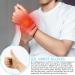Silicone Thumb Support Brace - Pain Relief for Enthesitis & Tendovaginitis | Elastic Wrist Support Gel Band | Comfortable Beige Design - International Shipping - Buy Online on GoSupps.com
