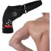 Amagogo Shoulder Support with Pressure Cushion - Compression Cuff & Sleeve Wrap for Training - Black Shoulder Care Belt - Buy Online on GoSupps.com