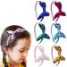 Hair -ripped girl 6 pieces of hairy girl girls hair ripe with sequins elastic girls headband glitter girl hair bands girl sequin headband