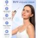 BUV Heated Eyelash Curler - White | Electric, LED Display, 2 Temp Settings | 48Hr Long Lasting Curl, USB Rechargeable - Buy Online on GoSupps.com