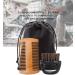 YMZ Men's Double Sided Beard Comb & Shaving Brush Set - Premium Grooming Tool for Stylish Beards | International Shipping Available - Buy Online on GoSupps.com