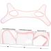Anti-Snoring Chin Strap Mesh Fabric Belt - Breathable Support for Men and Women - Keep Mouth Closed While Sleeping - White 56x21x0.3cm - Buy Online on GoSupps.com