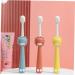 Hoement 3-Piece Children's Toothbrush Set | Daily Use Manual & Travel Toothbrush for Kids | Essential Children s Accessories - Buy Online on GoSupps.com