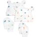 Bamboo Anti-Scratch Mittens in Gift Box - Baby Essentials for Newborn - Baby Shower Gifts and Newborn Essentials - Baby Mittens 0-3 Months White
