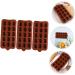 Cabilock 3pcs Crown Silicone Mold Chocolate Bars Molde De para Resina Silicone Moulds for Chocolate Ice Tray - Buy Online on GoSupps.com