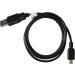 VHBW 1M USB Transfer Cable A-Mini-B 5-Pin - Compatible with Beurer BM-58 & BC 58 Blood Pressure Monitors - Black - Buy Online on GoSupps.com