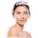 Angoily Rhinestone Tuck Comb Hair Comb Headpieces for Girls Headdresses for Women Rhinestone Bobby Pins Wig Hair Barrettes Hair Clip Women Hair Accessories Crown Girl Child Mermaid Metal - Buy Online on GoSupps.com