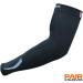Meister HEX Graduated Compression Arm Sleeves - Black X-Large for Basketball Football & All Sports - International Shipping Available - Buy Online on GoSupps.com
