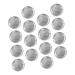 Mipcase 90 Pcs Mason Jar Lids Jam Jar Lid Jars Lids Mason Jar Drinking Lids Coffee Supplies Metal Lid Jar Lid Covers Wide Jars Mouth Disc Fermenting Lids Tool CD Tinplate Glass Bottle Seal Silverx3pcs 7X7X0.2CMx3pcs