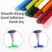 ENPOINT 8 Colored Hot Glue Sticks - 0.27 x 8 Mini Size Bulk Adhesive Sticks for Crafting & Repair - 36 Pack - Buy Online on GoSupps.com