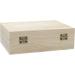 8 Pack 6x4x2 Inch Unfinished Wooden Boxes for Crafts - Small Keepsake, Wood Jewelry, Treasure Chest - Buy Online on GoSupps.com