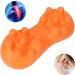 Foojo Acupressure Neck Relief Cushion - Professional Cervical Massage & Traction Device for Neck & Shoulder Pain Relief - Orange - Buy Online on GoSupps.com