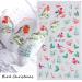 Xmas Decals Bird Festive Design Nail Art Decoration Snowflakes Nail Stickers Winter 5D Embossed(5D-K099) - Buy Online on GoSupps.com