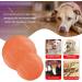 Andiker Dog Flying Disc Toy - Durable Rubber Pet Chew Toy for Outdoor Fun | Large Orange - Buy Online on GoSupps.com