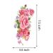 30pcs Waterproof Flower Temporary Tattoos for Women L7.5xW3.6 - Trendy and Stylish Designs - Buy Online on GoSupps.com