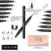 7 Pcs Eyeliner Stamps & Waterproof Liquid Eyeliner Set - Long Lasting & Smudge-proof Seal Eyeliner Pen for Eye Decoration and Makeup Tool - Black - Buy Online on GoSupps.com
