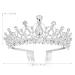 Sparkling FRCOLOR Crystal Rhinestone Wedding Tiara Crown - Silver - Buy Online on GoSupps.com