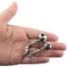 10Pcs Metal Fishing Rod Alarm Bells - Double Bite Indicators - Outdoor Fishing Accessories - Silver - Buy Online on GoSupps.com