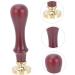 CRILSTYLEO 1pc Dispensing Plate Tool Vintage Wax Seal Stamp Handle Cosmetic Pressing Stamper Copper Copper Head 1 count (Pack of 1) Brown - Buy Online on GoSupps.com