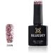 BLUESKY Gel Polish Pink Set Pink Nude Neon Glitter Shimmer (Requires Curing Under Uv/Led Lamp) 10 ml - Buy Online on GoSupps.com