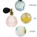 100ml Vintage Glass Perfume Bottle Perfume Spray Refillable Spray Bottle Dispenser with for Home Perfume Travel (Caps in Random Colours) - Buy Online on GoSupps.com