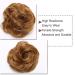 Buy Wavy Messy Bun Hair Extensions | Scrunchie Hairpiece for Stylish Ponytails & Buns Fast International Shipping - Buy Online on GoSupps.com