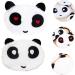 JECOMPRIS 2ST Warm Panda Mask | Disposable Protective Neck Cuff for Girls | Windproof Cotton Cover for Autumn | Cute White Personality Design - Buy Online on GoSupps.com