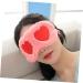 FRCOLOR Cartoon Heart Pattern Eye Mask - 2pcs Cute Sleep Mask & Makeup Pans | Funny Blindfold & Ice Bag for Women - Buy Online on GoSupps.com