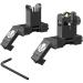 MidTen R2 Iron Sight 45 Degree Offset Flip Up Front and Rear Sight for Picatinny Rail.